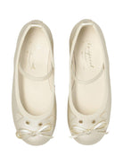Ballerine per bambina Bonpoint oro con effetto metallizzato - Rubino Kids