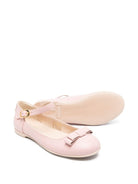 Ballerine per bambina Colorichiari rosa con fiocco sul davanti - Rubino Kids
