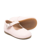 Ballerine per bambina Eli1957 rosa in pelle con cinturino con fibbia - Rubino Kids