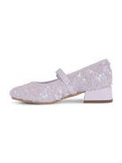 Ballerine per bambina Monnalisa bianche con decorazione in strass - Rubino Kids