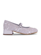 Ballerine per bambina Monnalisa bianche con decorazione in strass - Rubino Kids