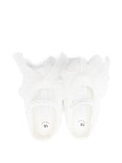 Ballerine per neonata Colorichiari bianche con fiocco - Rubino Kids