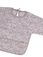 Bavaglino con maniche per neonati Avery Row verde con stampa naturalistica - Rubino Kids