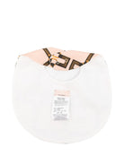 Bavaglino per neonata Elisabetta Franchi La Mia Bambina rosa a fantasia - Rubino Kids