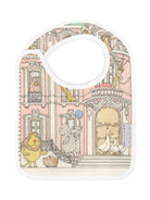 Bavaglino per neonati Atelier Choux verde con stampa - Rubino Kids