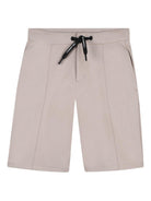 Bermuda per bambino Karl Lagerfeld Kids beige con coulisse - Rubino Kids