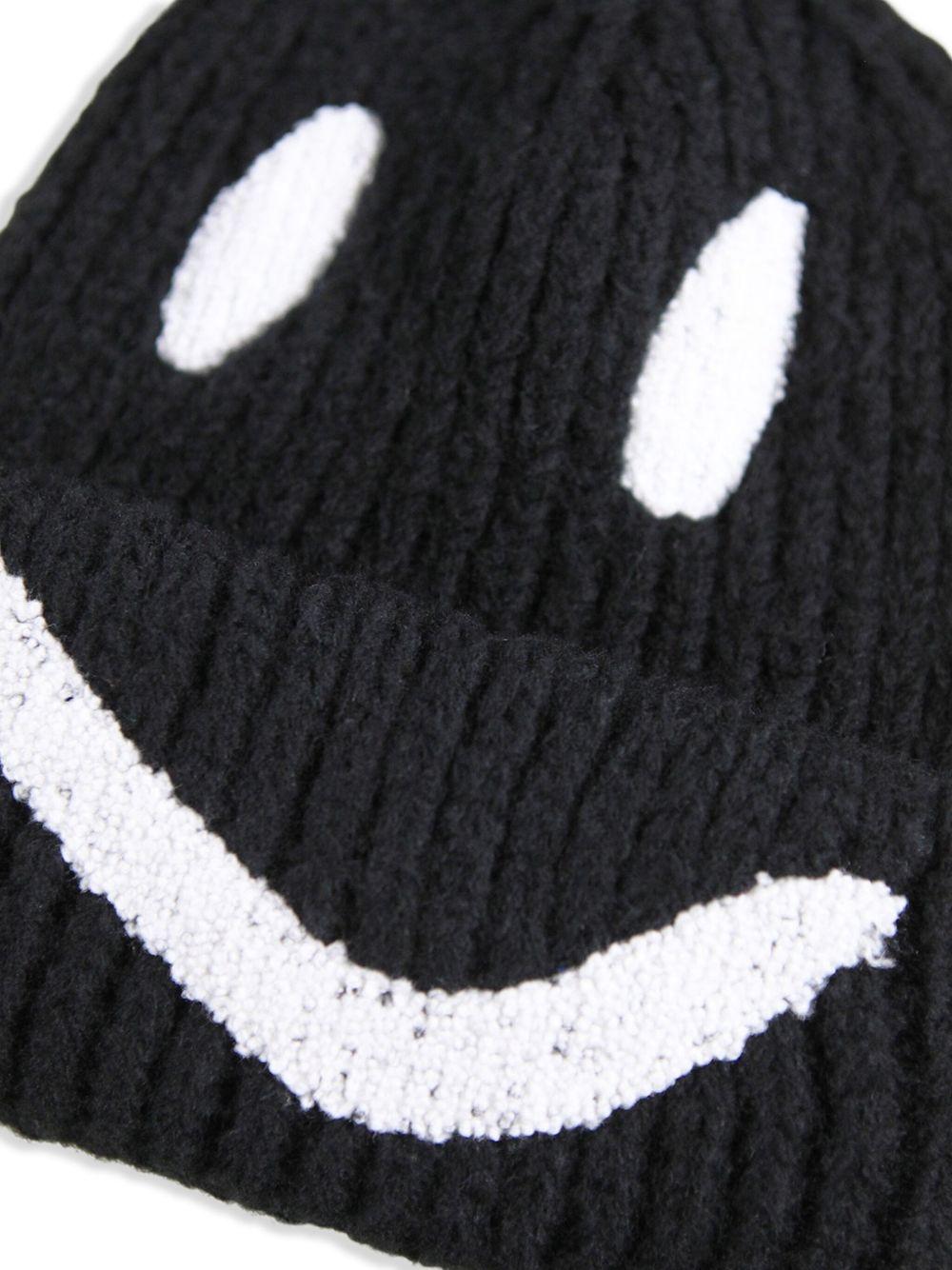 Berretto Kim per bambino Molo nero con design ricamato - Rubino Kids