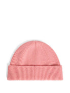 Berretto per bambina Bonpoint rosa a coste - Rubino Kids