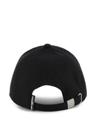 Berretto per bambini Karl Lagerfeld Kids nero con dettaglio logo - Rubino Kids