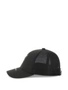 Berretto per bambini Karl Lagerfeld Kids nero con pannelli a rete - Rubino Kids