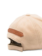 Berretto per bambini Lanvin Enfant beige con logo ricamato - Rubino Kids