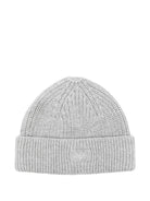 Berretto per bambino Emporio Armani Kids grigio con logo ricamato - Rubino Kids