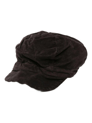 Berretto per neonata Album di Famiglia Kids marrone con visiera curva