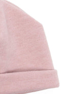 Berretto per neonata La Stupenderia rosa con tessuto a coste - Rubino Kids