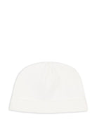Berretto per neonati Moschino Kids bianco con motivo orsetto - Rubino Kids