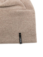 Berretto per neonato Album di Famiglia Kids beige con etichetta con logo - Rubino Kids