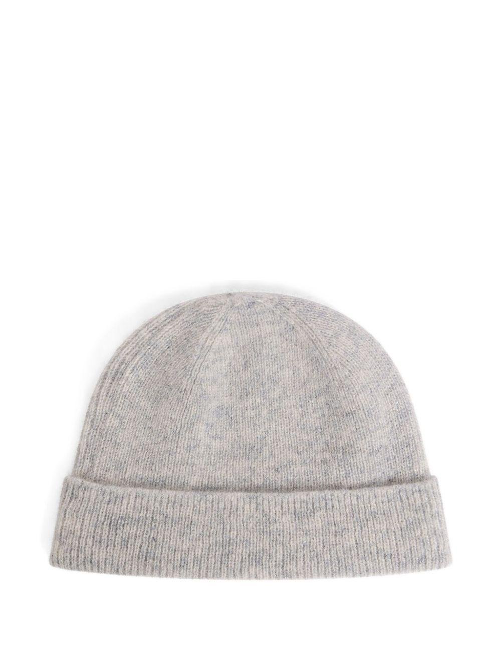 Berretto per neonato Bonpoint Darbo grigio in cashmere - Rubino Kids