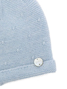 Berretto per neonato Paz Rodrìguez azzurro con pompon - Rubino Kids