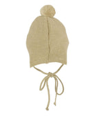 Berretto per neonato Paz Rodriguez beige con dettaglio pompon - Rubino Kids