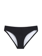 Bikini per bambina Givenchy Kids nero con stampa logo - Rubino Kids