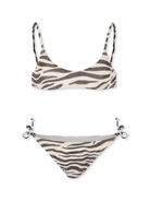 Bikini per bambina MC2 Saint Barth Kids bianco Paloma Jr - Rubino Kids