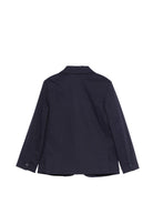 Blazer per bambino Fay Kids blu con tasche anteriori con patta - Rubino Kids