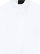 Body per bambina John Richmond Junior bianco con maniche lunghe - Rubino Kids