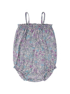 Body per neonata Bonpoint beige con stampa grafica a fiori - Rubino Kids