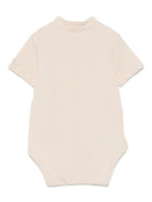 Body per neonata Donsje Frenky beige con dettaglio con ricamo ad ape - Rubino Kids