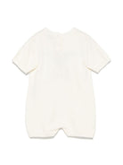 Body per neonata Il Gufo beige con ricamo Bear - Rubino Kids