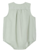 Body per neonati Bonpoint verde con taschino sul petto - Rubino Kids