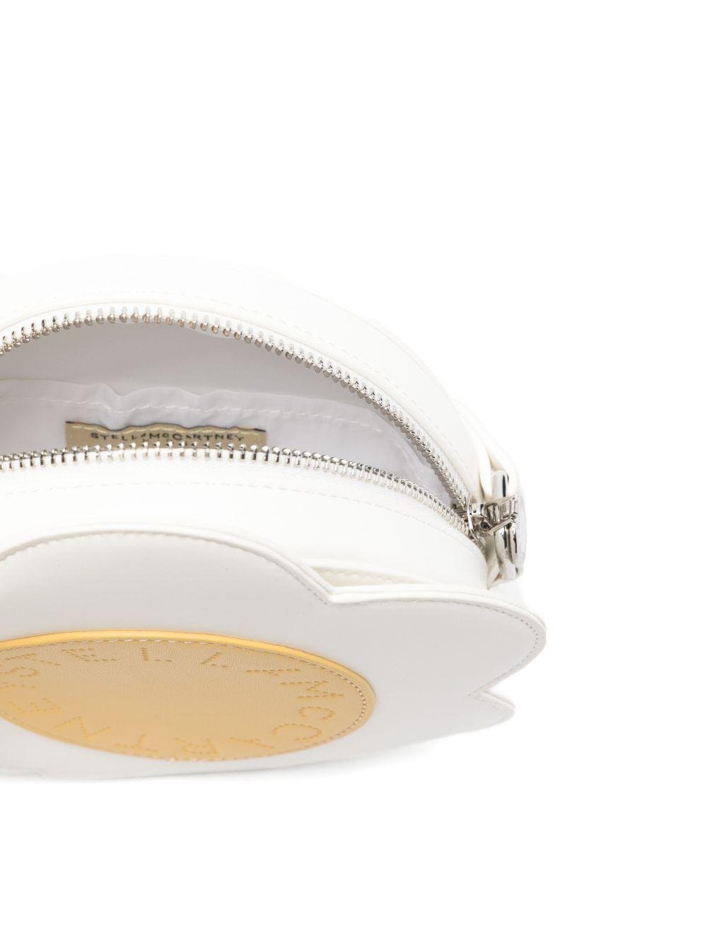 Borsa a fiore per bambina Stella McCartney Kids bianca con design margherita - Rubino Kids