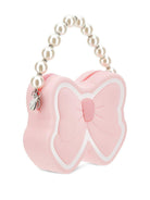 Borsa a mano per bambina Monnalisa rosa con design farfalla - Rubino Kids