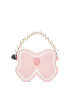 Borsa a mano per bambina Monnalisa rosa con design farfalla - Rubino Kids