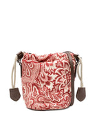 Borsa a secchiello per bambina ETRO KIDS rossa con coulisse paisley - Rubino Kids