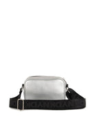 Borsa a spalla per bambina Dkny Kids argentata con tracolla regolabile - Rubino Kids