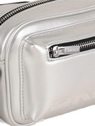 Borsa a spalla per bambina Dkny Kids argentata con tracolla regolabile - Rubino Kids