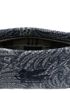 Borsa a spalla per bambina ETRO Kids blu con stampa paisley - Rubino Kids