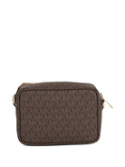 Borsa a spalla per bambina Michael Kors kids marrone con monogramma - Rubino Kids