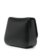 Borsa a tracolla mini per bambina Elisabetta Franchi La Mia Bambina nera con logo - Rubino Kids