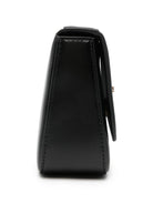 Borsa a tracolla mini per bambina Elisabetta Franchi La Mia Bambina nera con logo - Rubino Kids