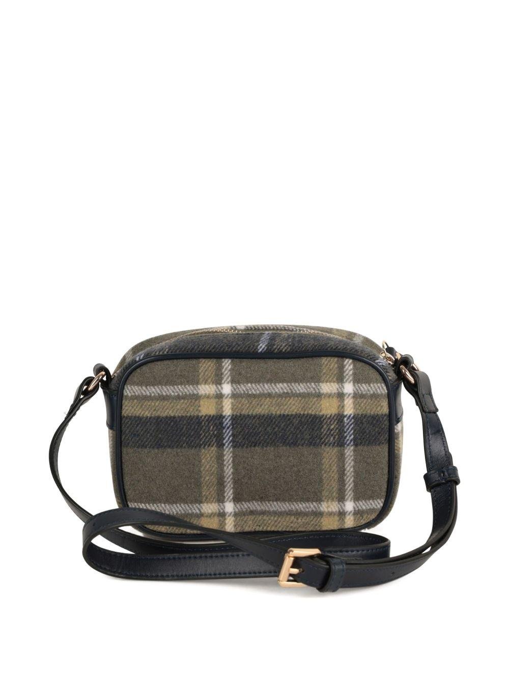 Borsa a tracolla per bambina Chloé Kids multicolor a quadri - Rubino Kids