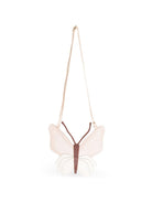 Borsa a tracolla per bambina Donsje beige con dettaglio a farfalla - Rubino Kids