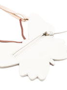 Borsa a tracolla per bambina Donsje beige con dettaglio a farfalla - Rubino Kids