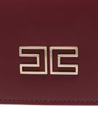 Borsa a tracolla per bambina Elisabetta Franchi La Mia Bambina rossa con cerniera goffrata - Rubino Kids