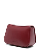 Borsa a tracolla per bambina Elisabetta Franchi La Mia Bambina rossa con cerniera goffrata - Rubino Kids