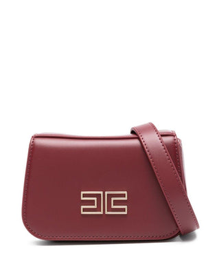 Borsa a tracolla per bambina  Elisabetta Franchi La Mia Bambina rossa con cerniera goffrata