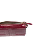 Borsa a tracolla per bambina Elisabetta Franchi La Mia Bambina rossa con design a pannelli - Rubino Kids