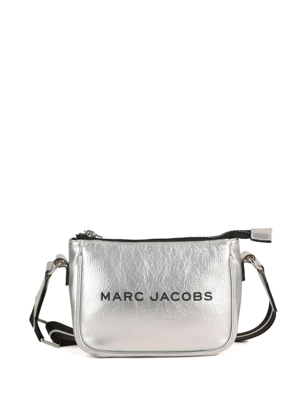 Borsa a tracolla per bambina The Marc Jacobs Kids argento in pelle - Rubino Kids
