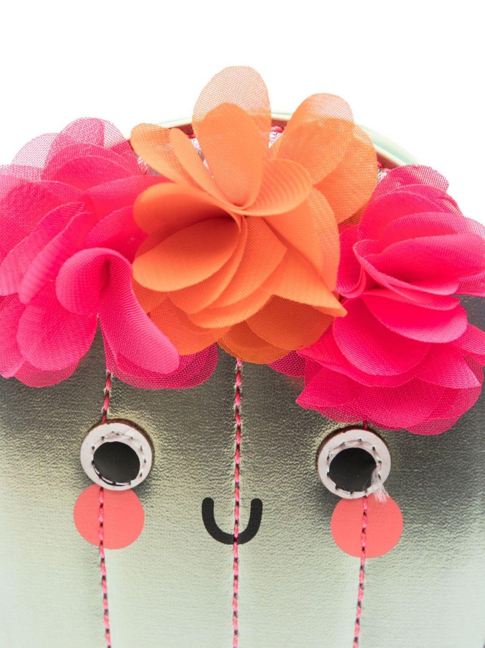 Borsa Cactus per bambina Billieblush multicolore a forma di cactus - Rubino Kids